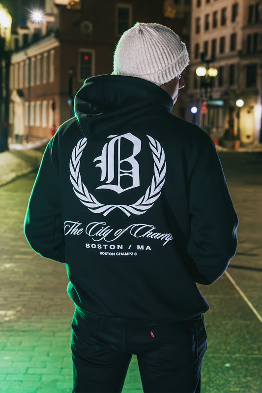 Boston Champs City of Champs Crest Hoodie