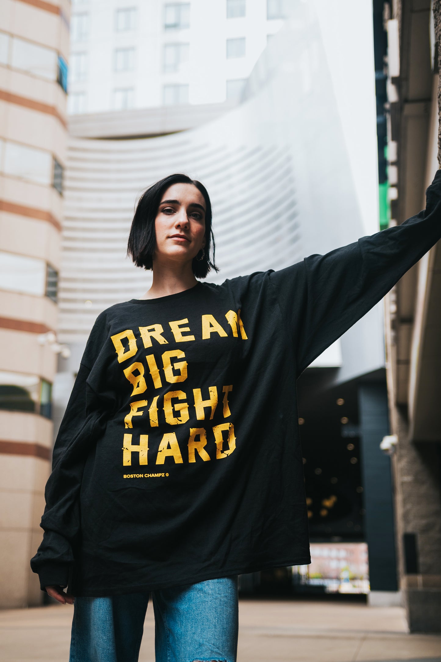 Boston Champs Dream Big Long Sleeve Shirt (Limited Edition \ No Restock)