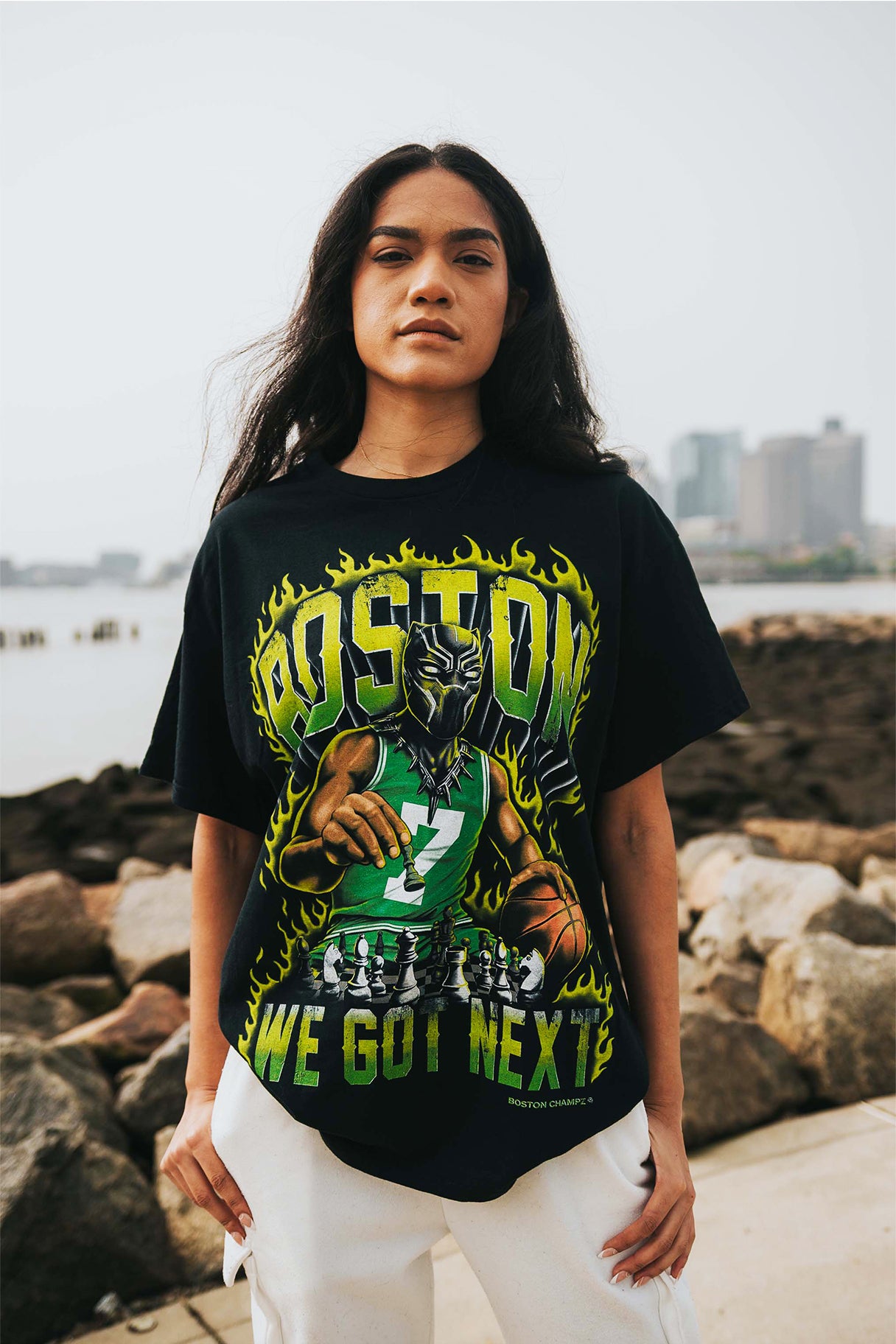 Boston Champs Jaylen We Got Next T-Shirt (Limited Edition \ No Restock)