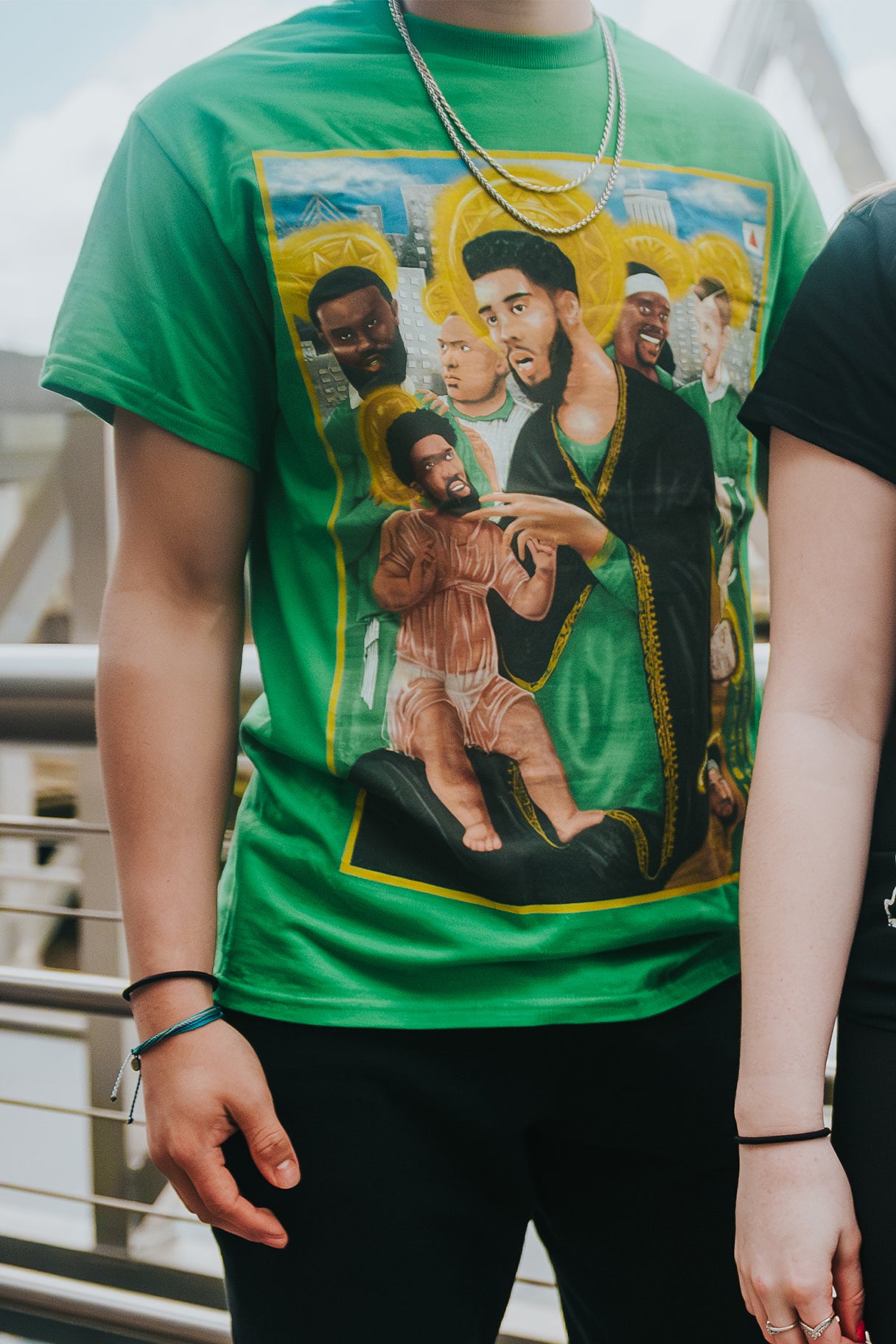 Boston Champs Tatum & Son Embiid T-Shirt (Limited Edition \ No Restock)