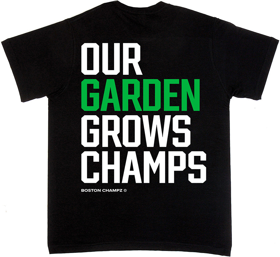 Boston Champs Our Garden Grows Champs Banners T-shirt