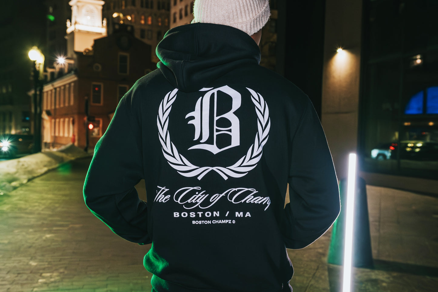 Boston Champs City of Champs Crest Hoodie