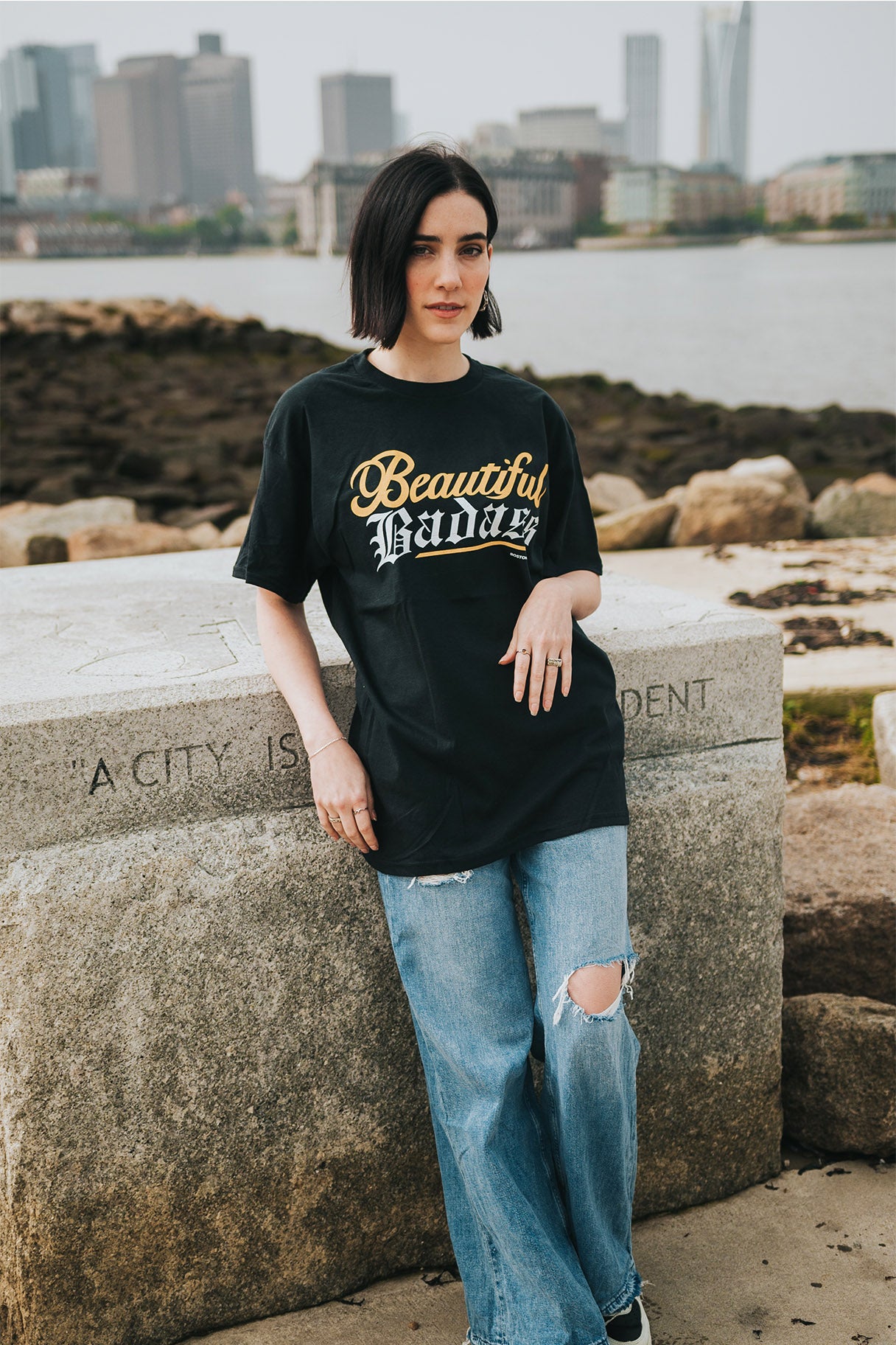 Boston Champs Beautiful Badass T-Shirt (Limited Edition \ No Restock)