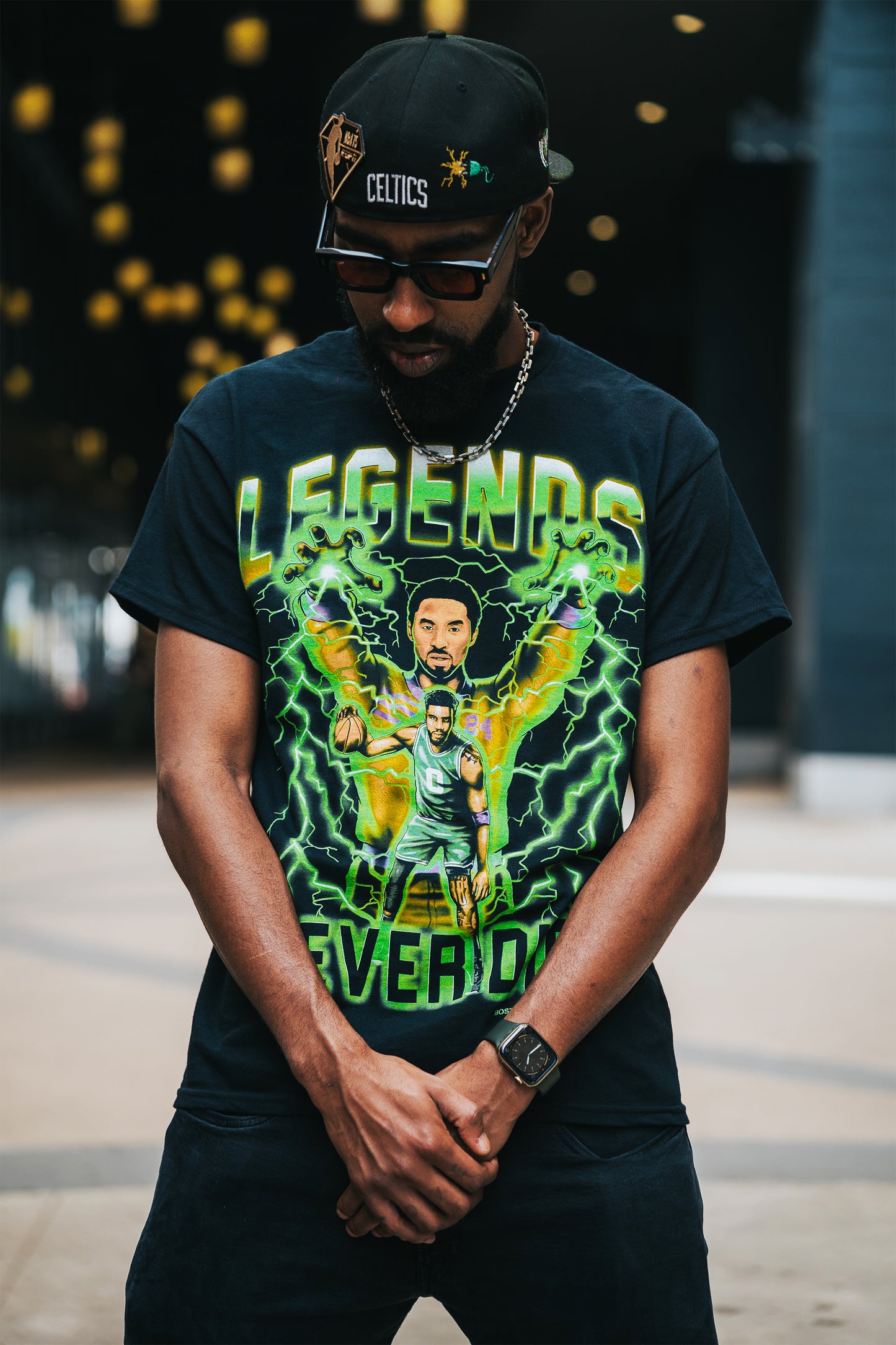 Boston Champs Kobe & Tatum Legends Never Die T-Shirt