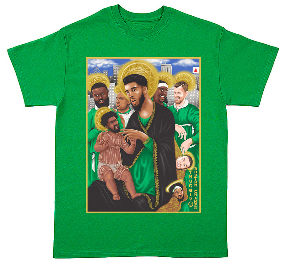 Boston Champs Tatum & Son Embiid T-Shirt (Limited Edition \ No Restock)