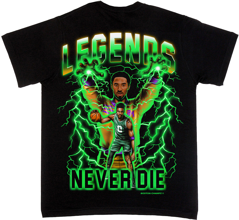 Boston Champs Kobe & Tatum Legends Never Die T-Shirt