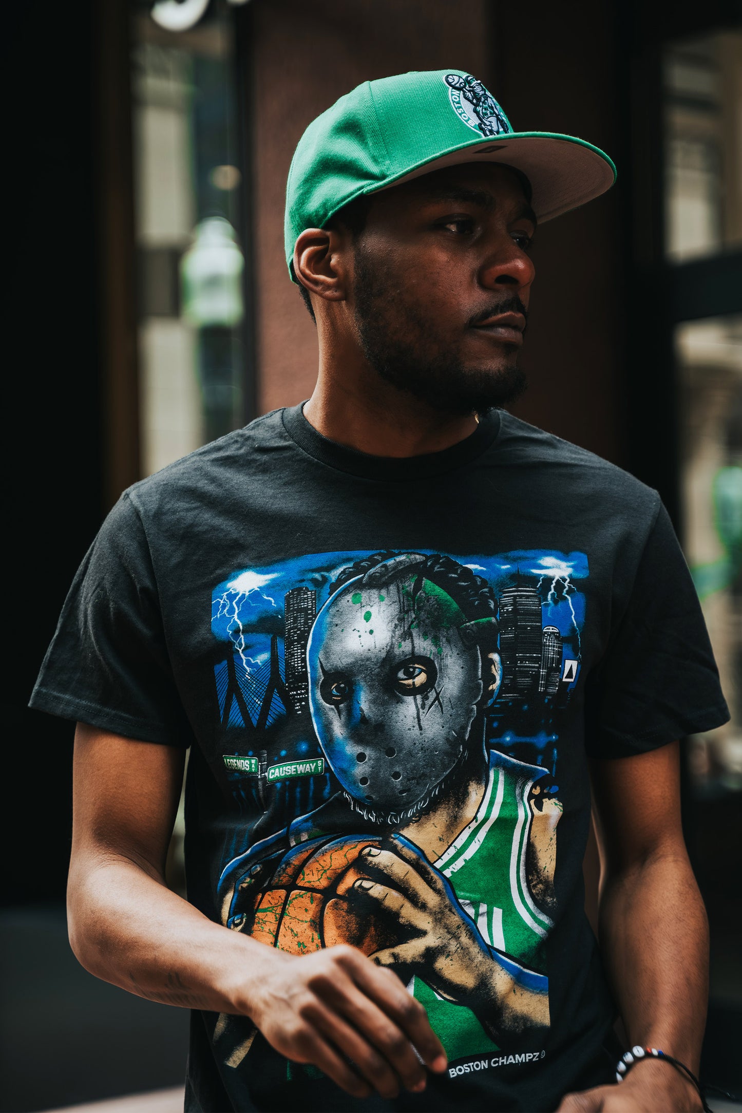 Boston Champs Jayson Friday 13th T-Shirt (Limited Edition \ No Restock)